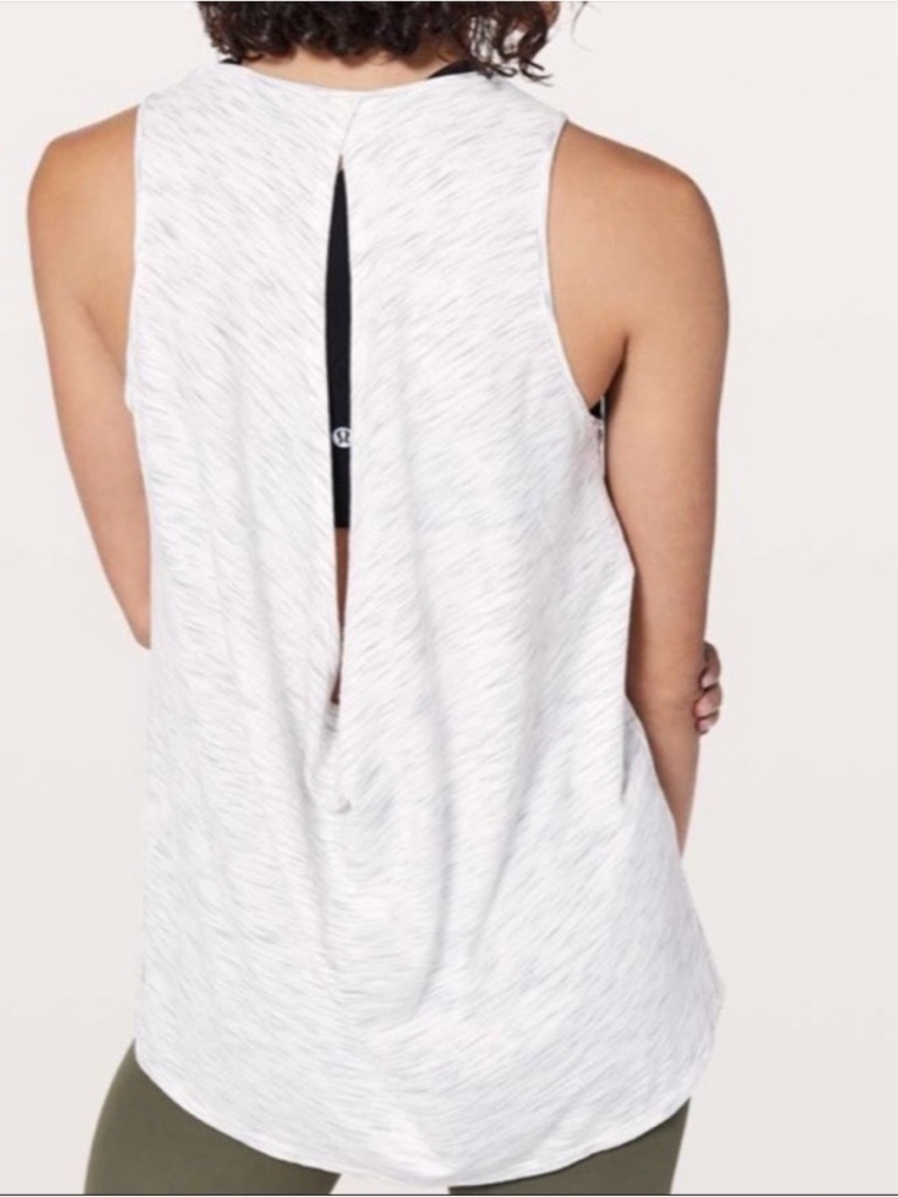 Lululemon Low Key Tank Heather Grey Size 6